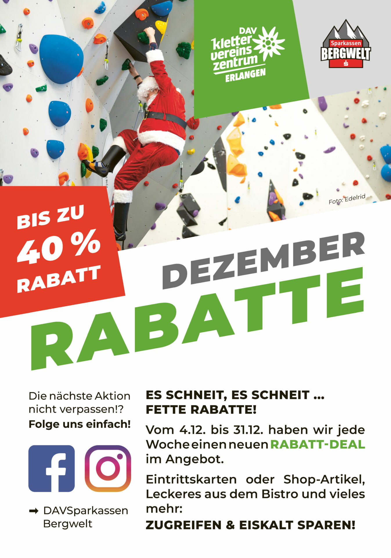 DAV Sparkassen Bergwelt | Rabattaktion Dezember 2023 | Foto: S. Riedl